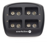 6F22 / HR22 / 9V everActive NC-109 akumuliatorių įkroviklis