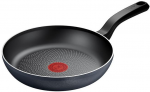 TEFAL Pan | H0560442 | Frying | Diameter 24 cm | Suitable for induction hob | Fixed handle | Juodas