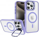 Tel Protect Kickstand Magsafe dėklas skirtas Apple iPhone 13 Pro light violetinės spalvos