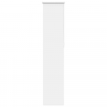 Naktinis roletas baltos spalvos 40x230 cm audinio plotis 35,7cm