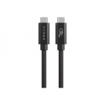 Targus &bdquo;Hyper | HyperDrive Next&ldquo; USB4 C tipo na&scaron;umo kabelis, 1,2 m | HD6500BKGL