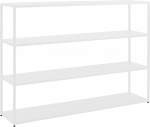 Customform Augalų Vazonas, FIORINA, 100x30x80 cm, Baltas