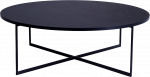 Customform Kavos staliukas, NIKO, 100x34 cm, Juodas