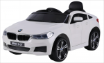 Vaiki&scaron;kas elektromobilis MUKUTISRIDES BMW 6 GT (baltas, vienvietis)