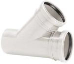 Uponor Decibel Gren 160/110 mm 45&deg; 2Mf