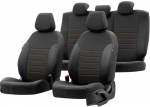 Otom Paris sėdynių užvalkalai (eko oda, medžiaginiai) Volkswagen T6 2015-2024m. (2 vietų)