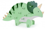 Home Decor Namų dekoras Triceratops užkandžių siena 38x23cm