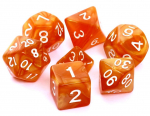 REBEL RPG kauliukų rinkinys &ndash; Perlas &ndash; Tamsiai Geltona