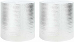 Radiatoriaus &scaron;ilumos at&scaron;vaitas 2 pcs Sidabro 25 x 0,5 m