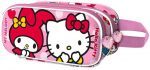 Karactermania Hello Kitty and Friends Lovely double 3D pencil case