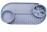 Nordic Paws - Laižymo kilimėlis 3in1 - Pilka - 32x16,5cm
