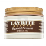 "Layrite Superhold Pomade" itin stiprios fiksacijos plaukų pomada 42 g