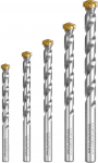 Grąžtas Wadfow Masonry drill set 5pcs