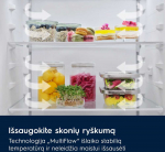 Įmontuojamas &scaron;aldytuvas Electrolux 600, TwinTech, ENCMUSP9S