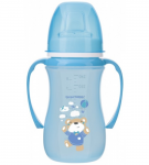 CANPOL 35/208 Egzotinių gyvūnų treniruočių puodelis mėlynas 240 ml