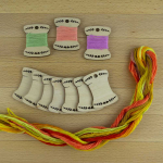 Embroidery Craft BOBKOVA ANNA FOP, reg. Nr. 2917408480 Ritės, &scaron;pulės, 2 modelis (20 vnt pakuotė) BB-004-20