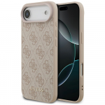 Guess 4G Classic dėklas skirtas Apple iPhone 17 Air rožinės spalvos