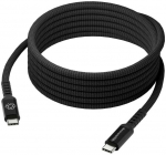 dbramante1928 įkraunamas IT &ndash; kabelis &ndash; BRD &ndash; 3 m USB-C/USB-C 100W &ndash; Juodas, 3 m, USB C, USB C, juodas