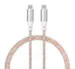 Qualo QCS-CC-00 &scaron;viečiantis USB-C laidas / 1m / 3A