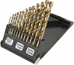 Grąžtas Neo Tools HSS-TiN metaliniai grąžtai 1,5-6,5 mm, rinkinyje 13 vnt.