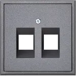 Dangtelis MODERN, 2xTV/HDMI/USB/S-Video/RCA lizdo, juodas, be rėmelio