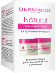 Dermacol Natural Almond Day and Night Kreminis Gift Set Duopack veido odos priežiūra Moterims