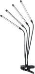 10W LED stalo &scaron;viestuvas augalų auginimui VITARO, juodas