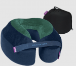 Kelioninė pagalvėlė kaklui Evolution Earth Deluxe, mėlyna/žalia