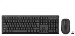 A4tech FG1200 FStyler, bezdr&aacute;tov&yacute; kancel&aacute;řsk&yacute; set klaviatūra s my&scaron;&iacute;, 2,4G, juoda