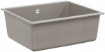 Kriauklė Pilka 530 x 460 mm 80% Kvarcas ir 20% Derva