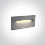 6W LED sieninis įleidžiamas fasado &scaron;viestuvas, pilkas, 2200/2700/3000/4000K, IP65, 68068B/G/V