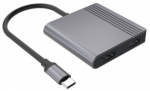 Dokstacija Gembird USB-C 3-in-1multi port (USB port + HDMI + PD) 85W USB Type-C