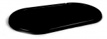 Plastikinis žvakių padėklas, grafito sp., 32 cm