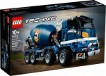 LEGO Technic - LEGO 42112 Technic Betono Mai&scaron;yklės Sunkvežimis 1163 Dalys - Pilka/Geltona