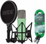 Rode Microphones NT1 Signature +XLR-cable+Desktop Studio Arm , microphone - lightgreen, Bundle