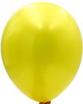 Geltoni perlamutriniai balionai, 100 vnt.