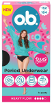 o.b. Menstrual panties Teens 152-164 Intymioji higiena intymios higienos priemonės