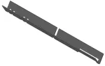 Usorteret Van der Valk &ndash; cinkuotas balasto laikiklis ValkPro+ L=1779mm