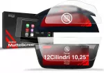 GrizzGlass Blizgi plėvelė CarDisplay Protection, skirta Ferrari 12Cilindri 15,6"+10,25" (2024-2026) [2w1] (GRZ19294)