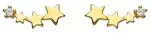 Stilingi auskarai Orion Gold