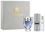 Paco Rabanne Rabanne Invictus Eau De Toilette Pur&scaron;kiklis 100ml Set 3 Pieces