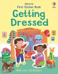 KNYGA Bookshop First Sticker Book Getting Dressed