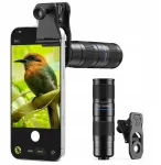 Apexel HD teleobjektyvas Telezoom 5-10x telefonui, monokuliaras 2 in 1 / Apl-tm5-10x (SB11893)