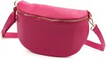 Vera Pelle Torebka Damska Listonoszka Sk&oacute;ra Naturalna Nerka Crossbody