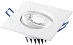 7W LED įleidžiamas &scaron;viestuvas ORIONE, baltas, 4000K