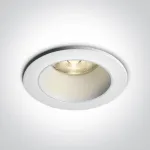 6,5W LED įleidžiamas &scaron;viestuvas, baltas, 3000/3500/4000K, 10107K/W/V