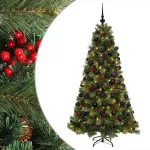 Dirbtinė kalėdinė eglutė su rutuliuku 240 cm 300 LED