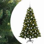 Dirbtinė kalėdinė eglutė su rutuliuku 210 cm 300 LED