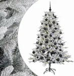 Dirbtinė kalėdinė eglutė su rutuliuku 120 cm 150 LED