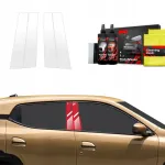GrizzGlass apsauginė plėvelė statramsčiams BodyShield, skirta Dacia Spring (2024-2025) [4w1] (GRZ15089)